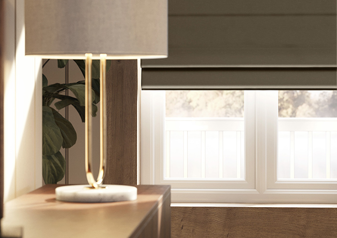 Norleigh, Otter - Twist&Fit Roman Blind - Image 5